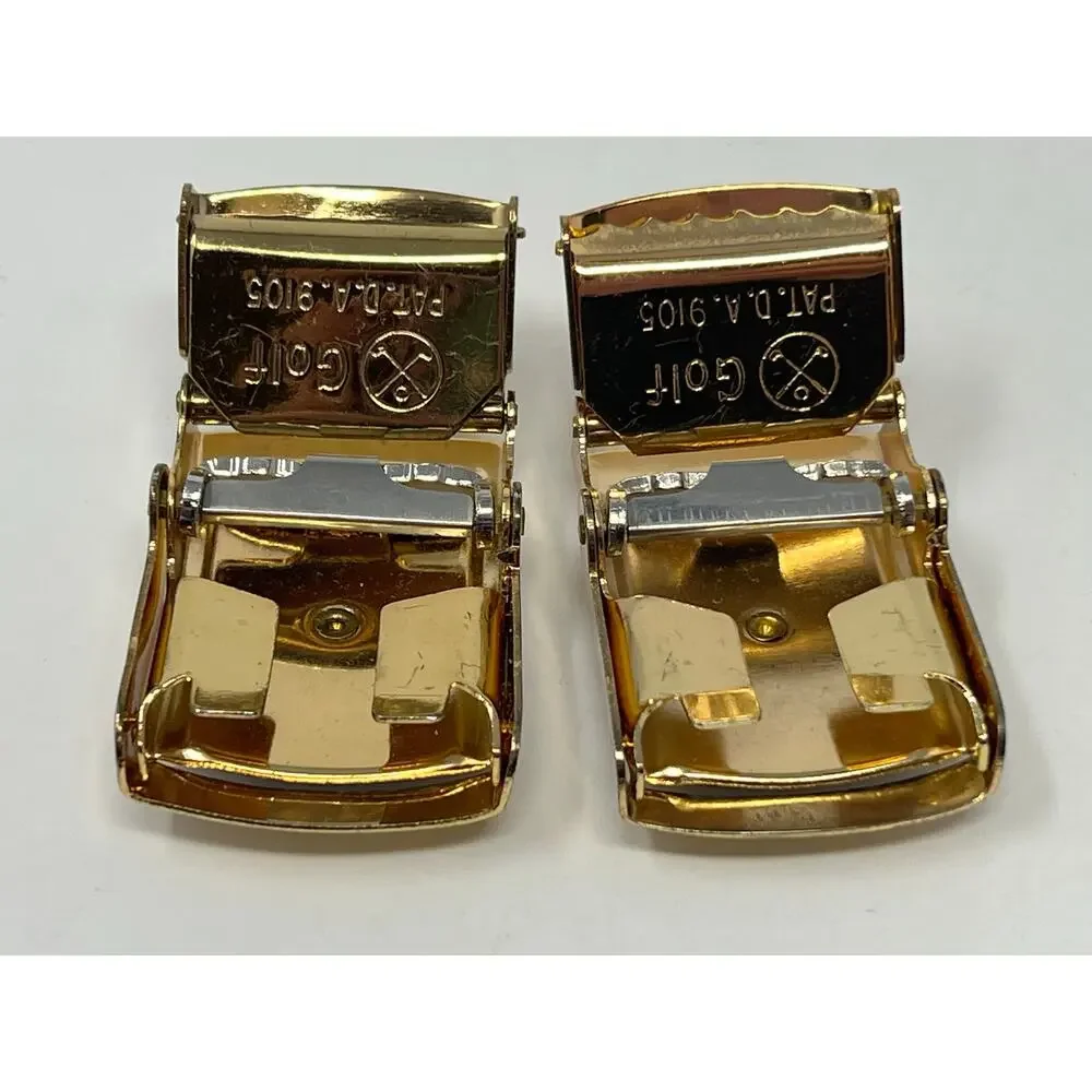 Vintage pair gold